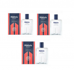 Hattric Classic AFTER SHAVE 3stk, Хеттрик классический лосьон после бритья, классический мужской аромат, освежает и успокаивает кожу, Германия, 200 мл x 3шт