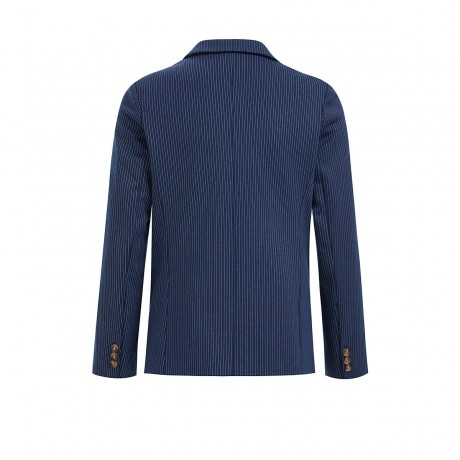 WE Fashion Jongens slim fit blazer met streepdessin Blazer fur Jungen Jongens приталенный блейзер в полоску Блейзер для мальчиков