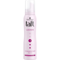 Schwarzkopf Taft Schaumfestiger Locken Haltegrad 3, Тафт Мусс для укладки локонов средней фиксации 3, 150 мл