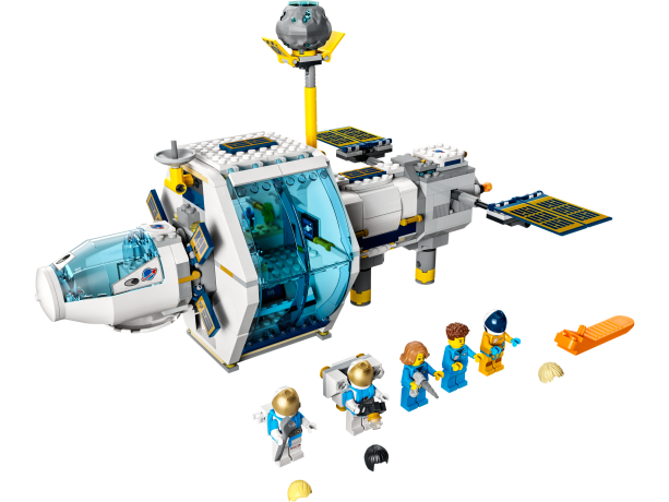 Lego Mond-Raumstation лунная космическая станция
