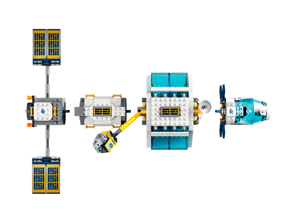 Lego Mond-Raumstation лунная космическая станция