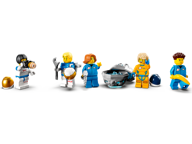 Lego Mond-Raumstation лунная космическая станция