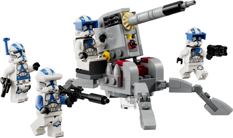 Lego 501st Clone Troopers Battle Pack Боевой набор 501-го солдата-клона