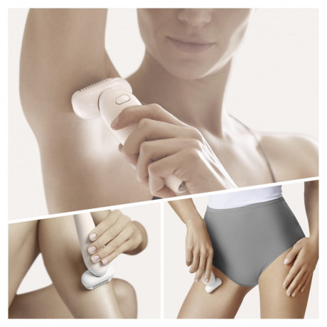 Braun Epilierer quot;Silk-epil SES 9002 3D Singlequot; in Weiss  Эпилятор "Силк-эпилятор SES 9002 3D Single" в белом