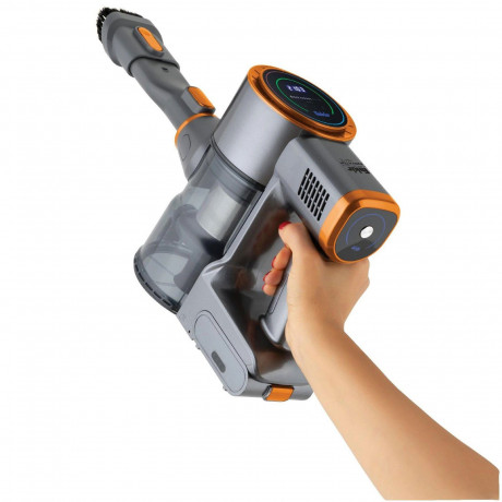 FAKIR FAKIR Akku-Hand-und Stielstaubsauger Inovator X 7269, 350 W, beutellos, 25,9V, HEPA, Elektrosaugburste, Tierhaarentfernung, LED Touch-Display  Беспроводной ручной и стержневой пылесос FAKIR Inovator X 7269, 350 Вт, без мешка, 25,9 В, HEPA, электриче