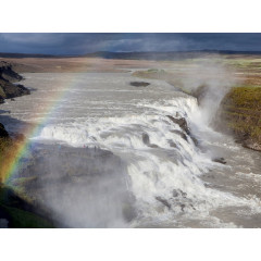 CALVENDO Puzzle CALVENDO Puzzle Der Gullfoss Wasserfall auf Island Пазл CALVENDO Puzzle Водопад Гульфосс в Исландии