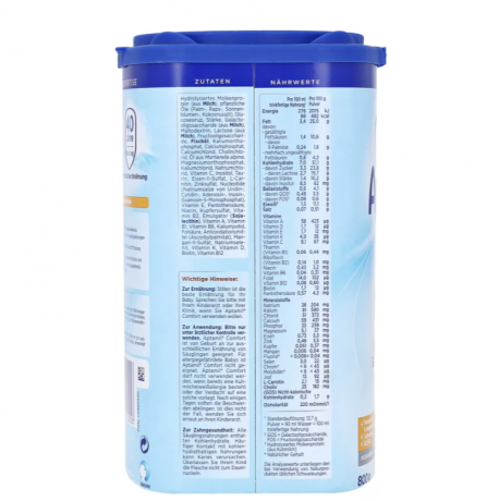 Aptamil Comfort Аптамил Комфорт  Специальное питание с рождения, 800 г