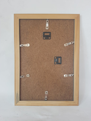 Картина винтажная "Женщина с веером " Пабло Пикассо, деревянная рама, 24 x 34 см, Германия, 1960-70гг.