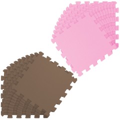 LittleTom Puzzlematte Uni Pink Braun 20 Teile Коврик-пазл Uni Pink Brown 20 деталей