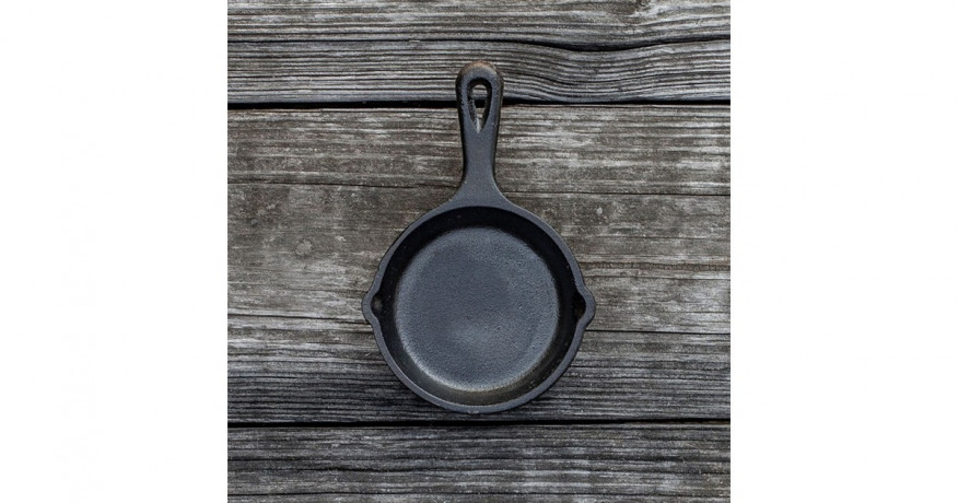 Lodge Lodge Mini Bratpfanne LMS3 mit Stiel schwarz, O 8,9cm  schwarz Мини-сковорода Lodge LMS3 с черной ручкой, O 8,9см