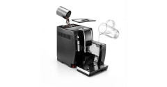 DeLonghi DeLonghi Dinamica ECAM 358.15.B , Vollautomat schwarz  schwarz DeLonghi Dinamica ECAM 358.15.B, полностью автоматический, черный