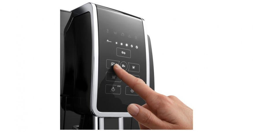 DeLonghi DeLonghi Dinamica ECAM 358.15.B , Vollautomat schwarz  schwarz DeLonghi Dinamica ECAM 358.15.B, полностью автоматический, черный