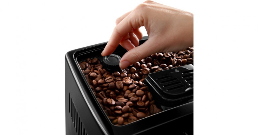 DeLonghi DeLonghi Dinamica ECAM 358.15.B , Vollautomat schwarz  schwarz DeLonghi Dinamica ECAM 358.15.B, полностью автоматический, черный