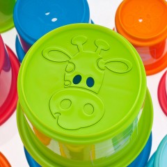 CHICCO Zahlenturm zum Stapeln Номерная башня для штабелирования