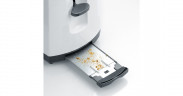Severin Severin Automatik-Langschlitztoaster AT 2234 weiss/grau, 1.400 Watt, fur 4 Scheiben Toast  weiss/grau Автоматический тостер Severin с длинными слотами AT 2234 белый/серый, 1400 Вт, на 4 ломтика тостов