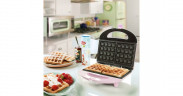 Bestron Bestron Waffeleisen ASW401P rosa, 700 Watt  rosa Вафельница Bestron ASW401P розовая, 700 Вт
