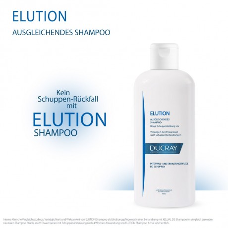 Ducray ELUTION ausgleichendes Shampoo Балансирующий шампунь ELUTION