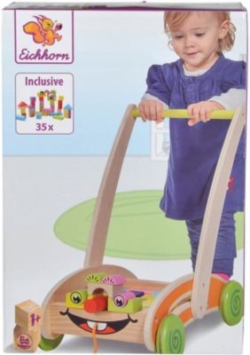 Eichhorn Spielwagen mit Bausteinen Игрушечная машина со строительными блоками