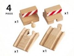 BRIO Rampen  Prell-Bock Pack Пакет Ramps Bounce-Bock