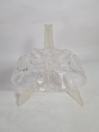 Набор вазочек винтажных Walther Glas, хрусталь, 2 шт., 17 см, Германия, 1970-80гг.