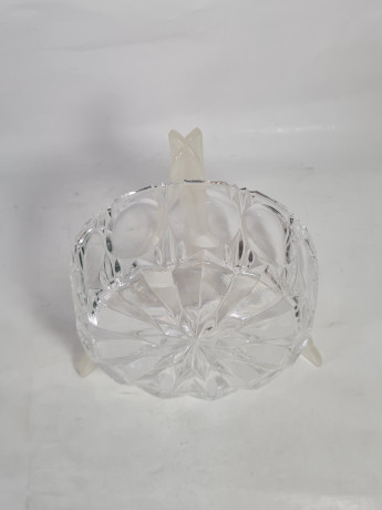 Набор вазочек винтажных Walther Glas, хрусталь, 2 шт., 17 см, Германия, 1970-80гг.