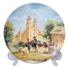 Furstenberg, Коллекционная Тарелка, ограниченный тираж, репродукция картины Герберта Изенберга "В монастыре", 20см, Германия 1989г.