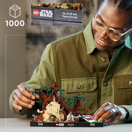 LEGO Star Wars 75330 Jedi Training auf Dagobah – Diorama ЛЕГО Диорама: Дагоба Обучение джедаев