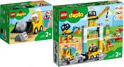 LEGO Town 2er Set: 10930 Radlader + 10933 Grosse Baustelle mit Licht und Ton Городской набор из 2-х частей: 10930 фронтальный погрузчик + 10933 большая строительная площадка со светом и звуком