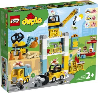 LEGO Town 2er Set: 10930 Radlader + 10933 Grosse Baustelle mit Licht und Ton Городской набор из 2-х частей: 10930 фронтальный погрузчик + 10933 большая строительная площадка со светом и звуком