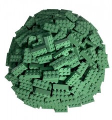 LEGO LEGO 2x4 Steine Sandgrun - 25 Stuck -  Sandgrun bricks 3001 LEGO 2x4 кирпичи Sandgreen - 25 штук - Sandgreen кирпичи 3001