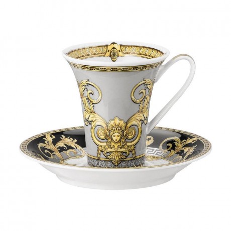 Rosenthal meets Versace Rosenthal Versace Prestige Gala Espresso-/Mokkatasse 0,09 L 2-tlg. Чашка Rosenthal Versace Prestige Gala для эспрессо/мокко 0,09 л, 2 шт.