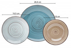 Van Well Van Well Kombiservice 24-tlg PAMPLONA multicolour Комбинированный сервиз Van Well 24 предмета PAMPLONA