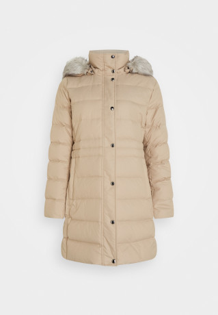 Tommy Hilfiger TYRA COAT  Down coat beige TYRA COAT Пуховик бежевый