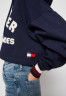 Tommy Hilfiger THxSM CROP GRAPHIC HOODIE Sweatshirt carbon navy THxSM CROP GRAPHIC HOODIE Толстовка углеродный флот