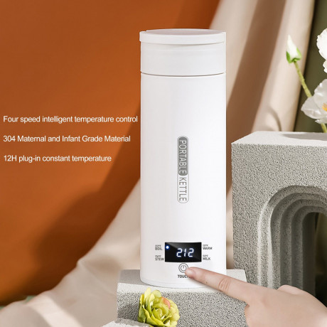 farfi farfi Wasserkocher Tragbarer elektrischer Wasserkocher mit Temperaturvoreinstellung, Auslaufsicher,Temperaturvoreinstellung,Automatische Abschaltung  Чайник Farfi Портативный электрический чайник с заданной температурой, герметичный, с заданной темп