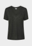 Tommy Hilfiger Basic T-shirt dark grey heahter Базовая футболка темно-серый вереск