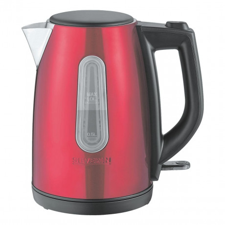 Severin Severin Wasserkocher Severin WK 3417 Rotmetallic-Schwarz  Чайник Severin Severin WK 3417 красный металлик черный