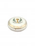 Шкатулка-бонбоньерка винтажная Porcelain De Luxe "Сувенир о причастии", фарфор, 13 х 6 см, Франция, 1950-60гг.