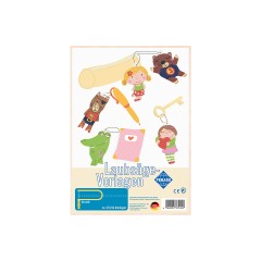 Pebaro Laubsagevorlage Anhanger Подвеска-шаблон листовки