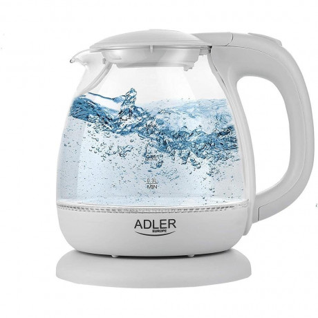 Adler Adler Wasserkocher AD 1283G Glas Wasserkocher 1 L 1100 Watt  Чайник Adler AD 1283G стеклянный чайник 1 л 1100 Вт