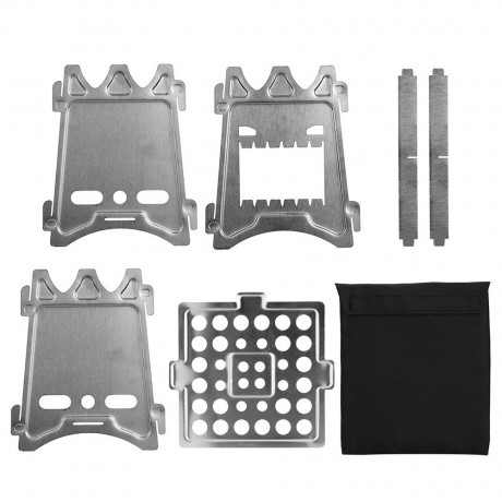 GelldG GelldG Reiskocher Campingkocher Holzofen, Edelstahl Holzvergaser  Рисоварка GelldG, походная печь, дровяная печь, газификатор древесины из нержавеющей стали