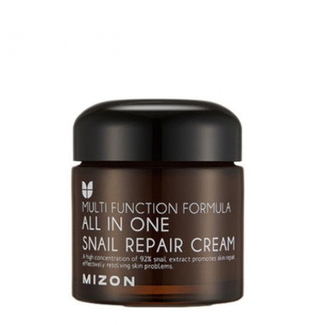 Mizon All in One Snail Repair Cream  Универсальный восстанавливающий крем для улиток