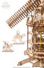 UGEARS Modellbausatz WINDMUHLE Комплект модели ВЕТРЯНОЙ МЕЛЬНИЦЫ