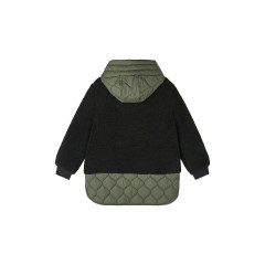 s.Oliver Steppjacke im Fabricmix Mantel fur Madchen Стеганая куртка из смесовой ткани для девочки