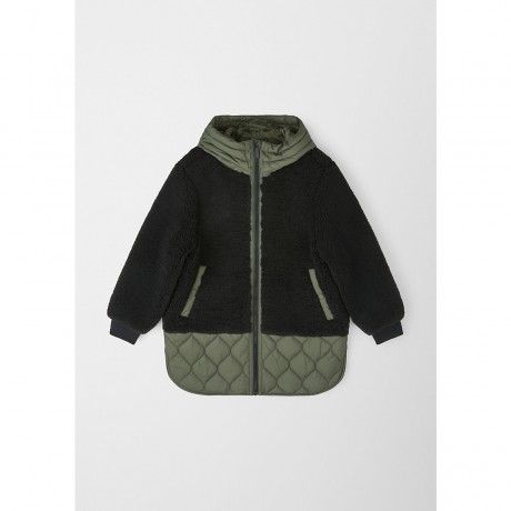 s.Oliver Steppjacke im Fabricmix Mantel fur Madchen Стеганая куртка из смесовой ткани для девочки