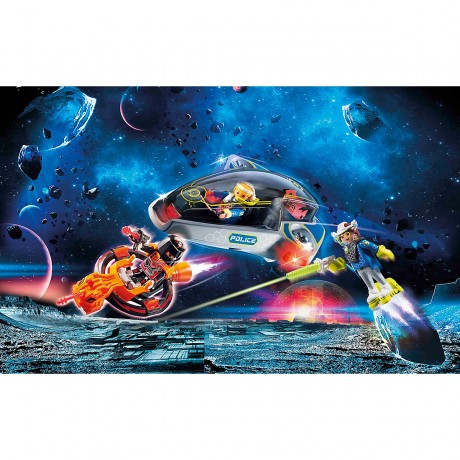 PLAYMOBIL PLAYMOBIL 70019 Galaxy Police-Glider Полицейский планер PLAYMOBIL 70019 Galaxy