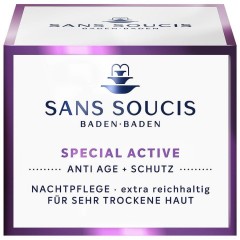 Sans Soucis Nachtpflege Extra Reichhaltig  Ночной уход Extra Rich