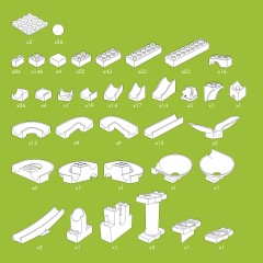 Hubelino Baukasten mega Конструктор мега