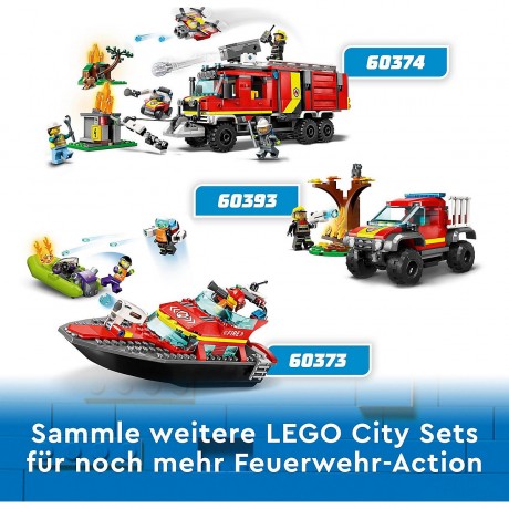 LEGO LEGO City 60374 Einsatzleitwagen der Feuerwehr LEGO City 60374 Командирская машина пожарной команды