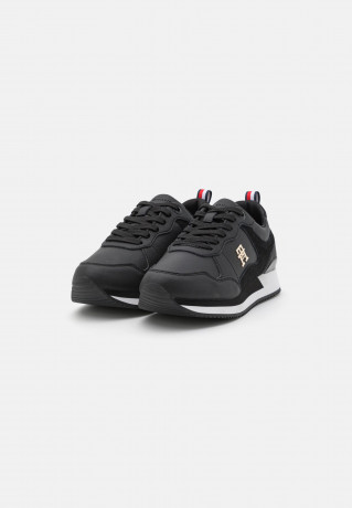 Tommy Hilfiger ESSENTIAL RUNNER Trainers black ESSENTIAL RUNNER — Кроссовки черный